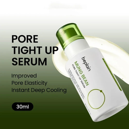 Beplain Mung Bean Pore Serum, Deep Cleansing Foam, Facial Pore Remover Clay Mask and Makeup Remover Oil